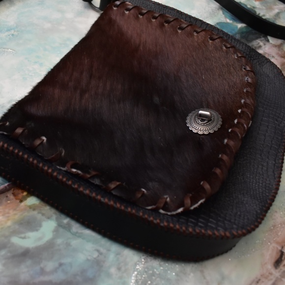Handmade leather purse - Picture 2 of 3
